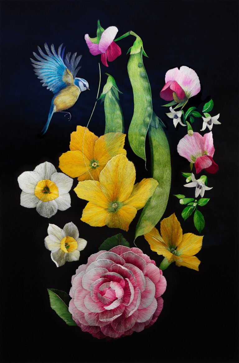 Winter_My Mother's Garden, 2023. by Phoebe Yeung, exhibited at Domio Gallery.