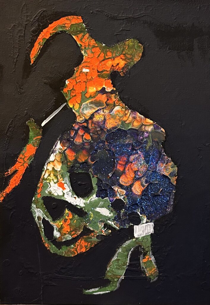 Dream - Transformation, 2023. by Iryna Morris, exhibited at Domio Gallery.