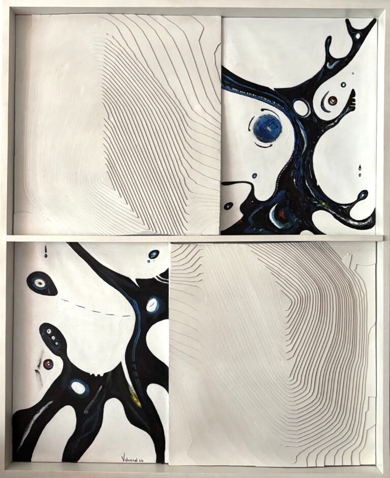 Interdimensional Connection, 2023. by Martín Valcárcel, exhibited at Domio Gallery.