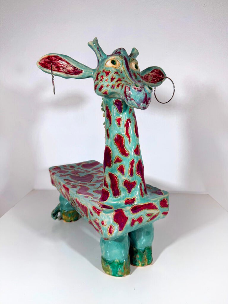 "Baby, Come Take a Seat" 2026. by Kali Lynn, exhibited at Domio Gallery.