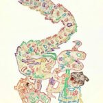 Chinese New Year Dragon Dance, 2016. by Marietta Mei Mei Leung, exhibited at Domio Gallery.