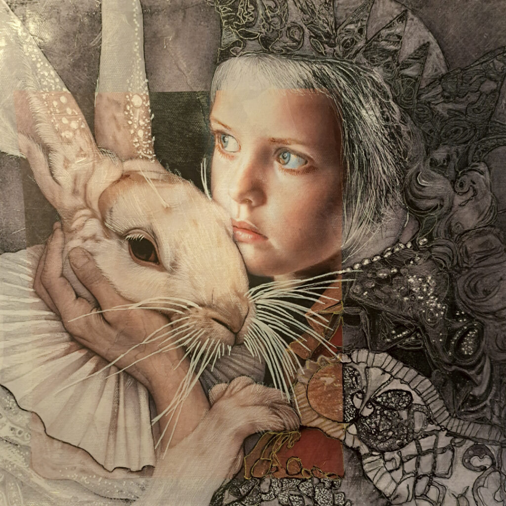 White Whisper, 2025. by Reinhard Riedel, exhibited at Domio Gallery.