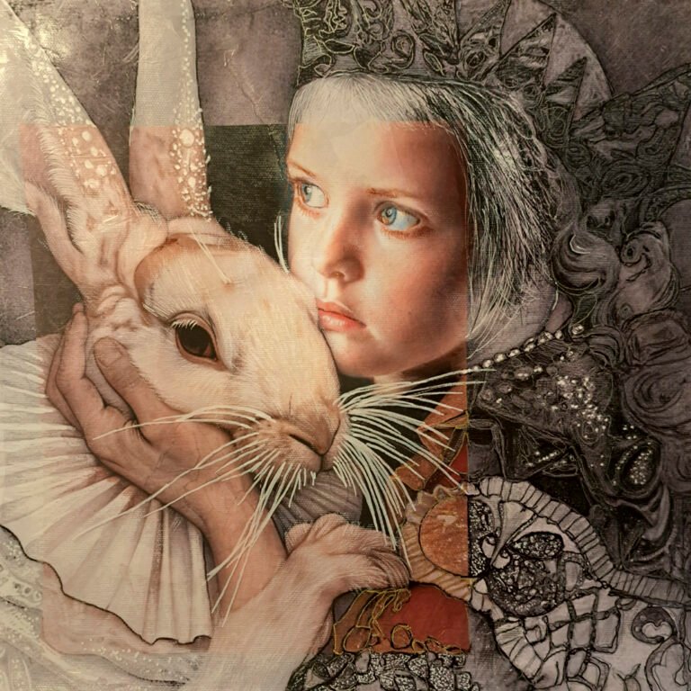 White Whisper, 2025. by Reinhard Riedel, exhibited at Domio Gallery.