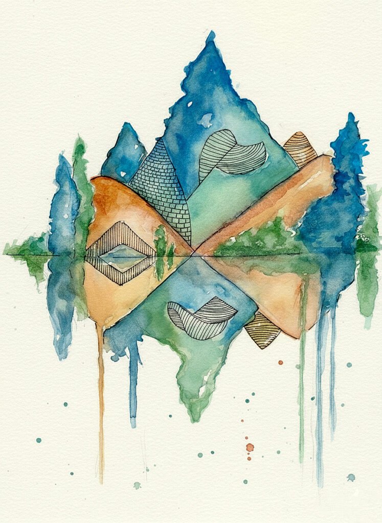 Cumbres de la Memoria (Summits of Memory), 2026. by Rosa Sebastia Asensi, exhibited at Domio Gallery.