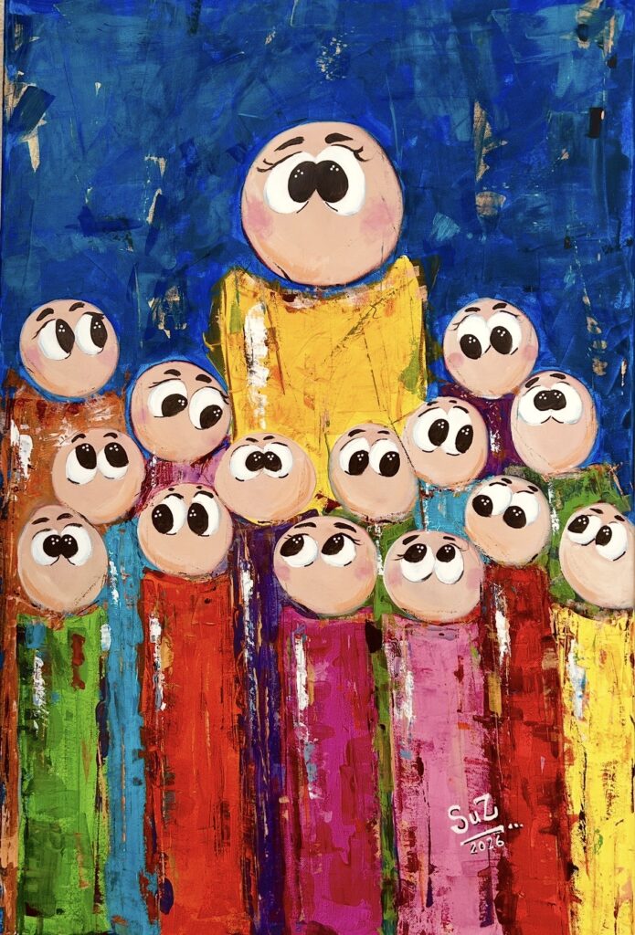 The Classroom, 2026. by Suzanne Braidy, exhibited at Domio Gallery.