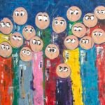 My family, 2026. by Suzanne Braidy, exhibited at Domio Gallery.
