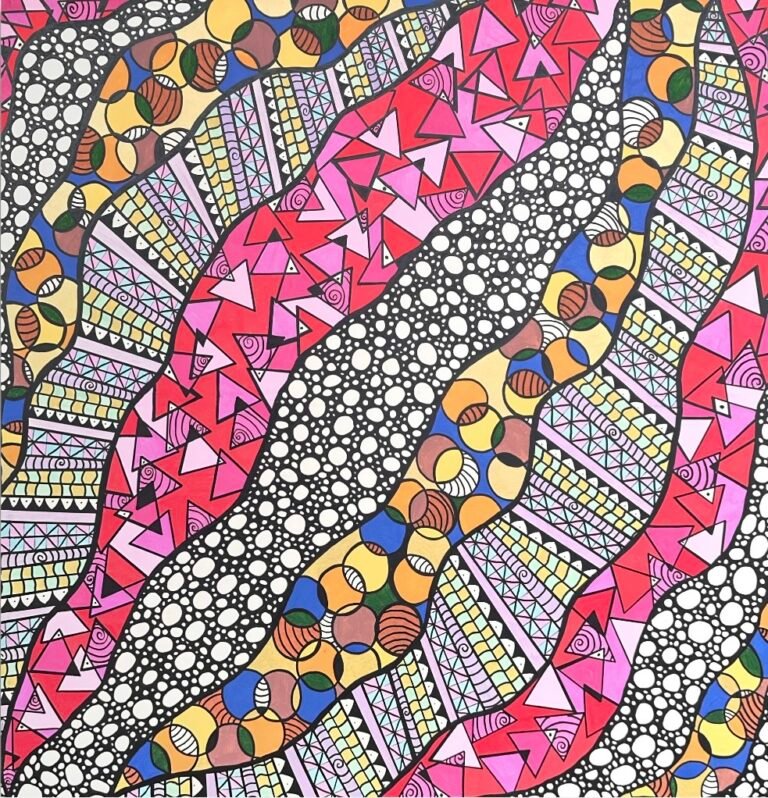 The Tower, Year. by Zato, exhibited at Domio Gallery.