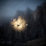You Cannot Hide, 2026, 3D Render on Giclee, 16x20in, $350. by David Zerba, exhibited at Domio Gallery.