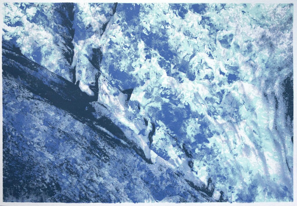 Glacier underneath the skin, 2026. by Franziska Eggelmann, exhibited at Domio Gallery.