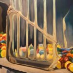 Skittles in the Middle, 2023. by Michael McNeil, exhibited at Domio Gallery.