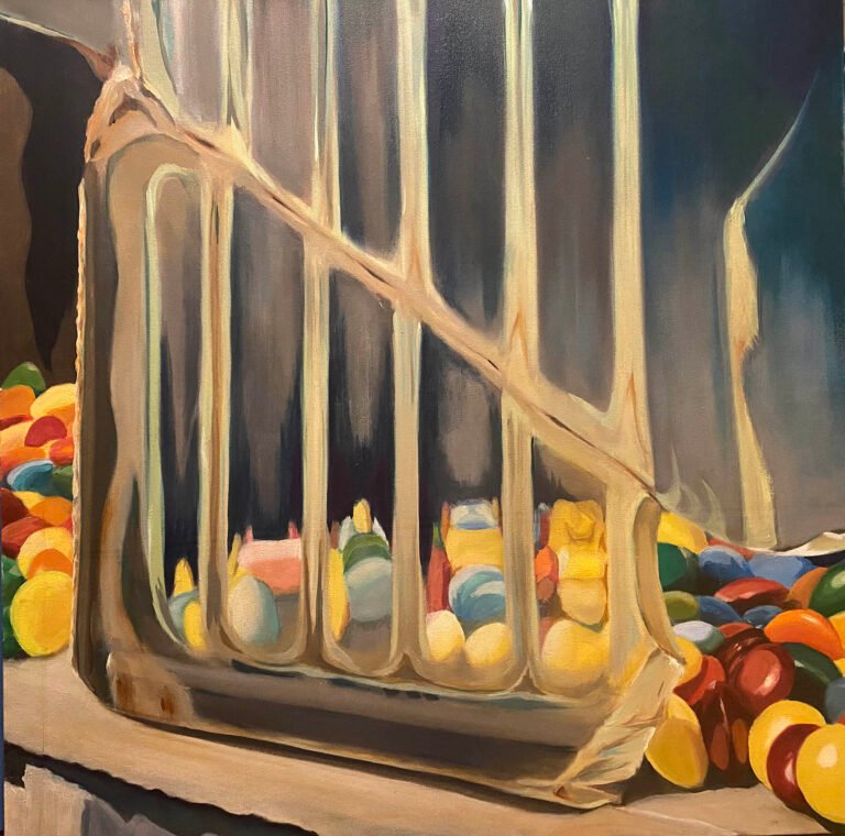 Skittles in the Middle, 2023. by Michael McNeil, exhibited at Domio Gallery.