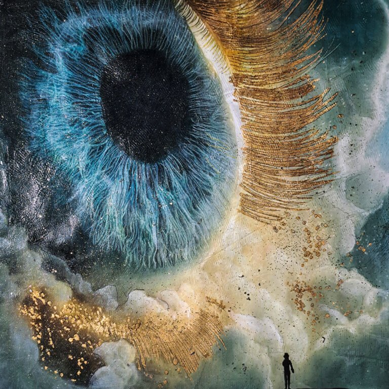 Cosmos Eye, 2026. by Reinhard Riedel, exhibited at Domio Gallery.