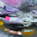 Modes, 2026, MediaFusion on canvas, 16x20 inches, $500 by 13rsp, exhibited at Domio Gallery.