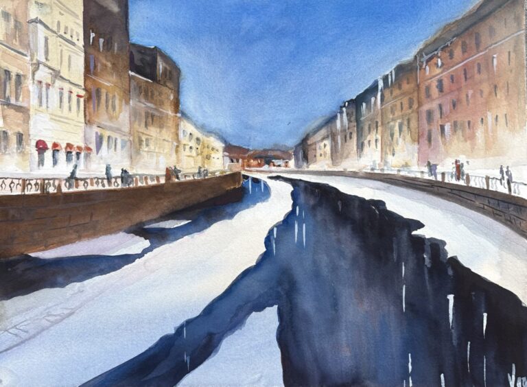 River, 2026. by Svetlana Vagner, exhibited at Domio Gallery.