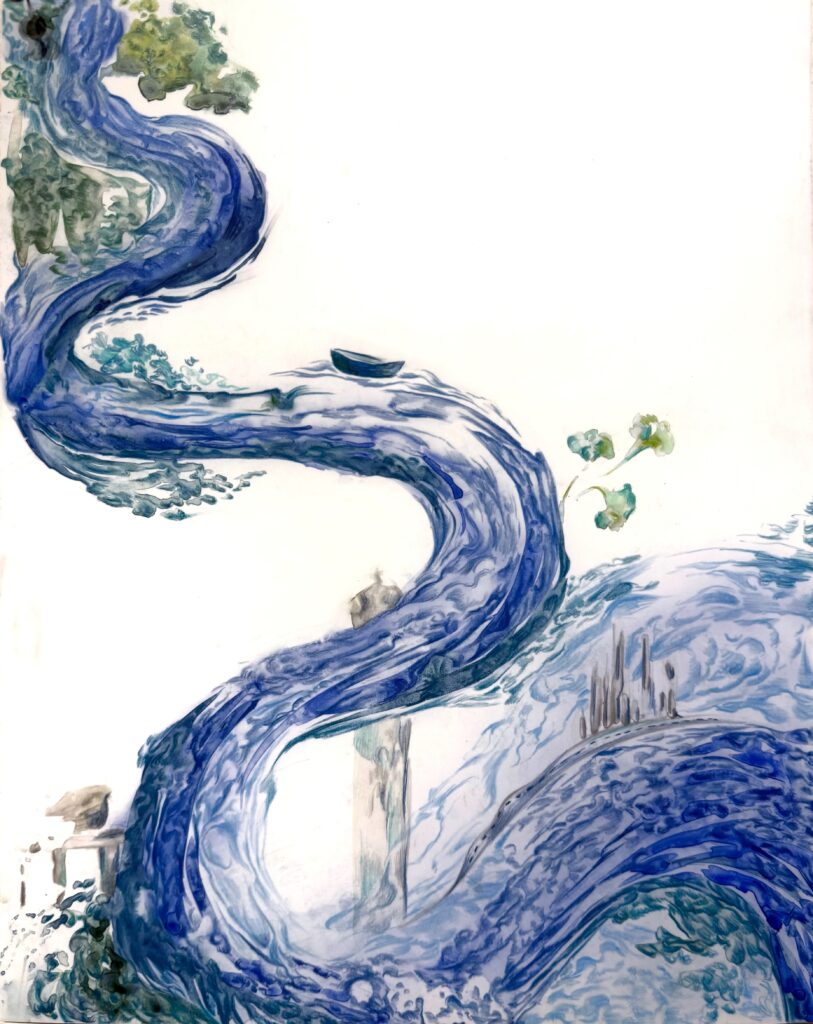 Remembering, 2026. by Yuqing Wu, exhibited at Domio Gallery.