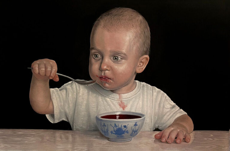 Supper, 2026. by Budu, exhibited at Domio Gallery.
