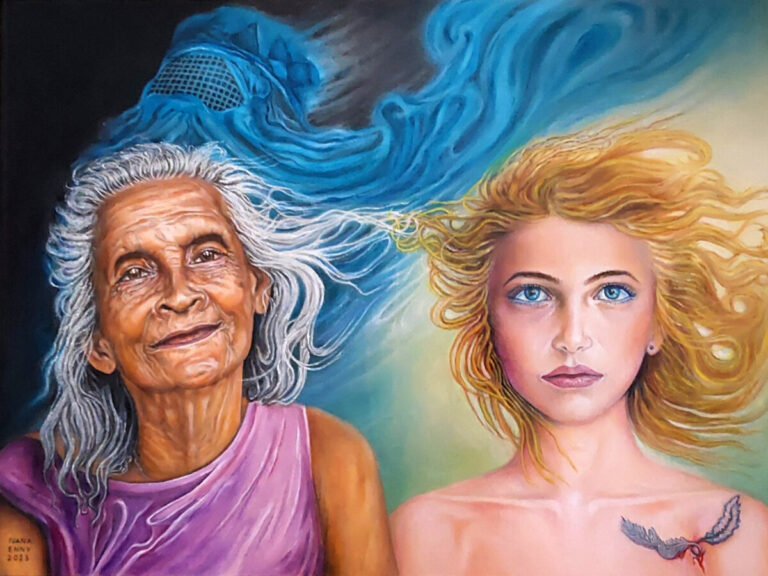 The wind of change, 2023. by Enny Ivana Maria, exhibited at Domio Gallery.