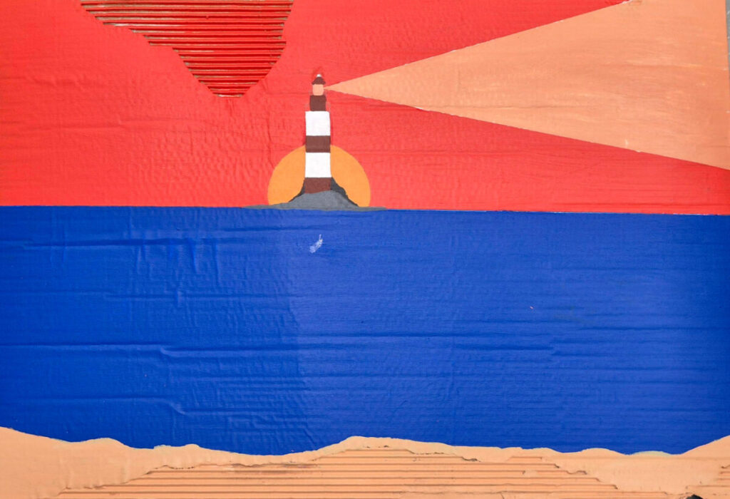 Lighthouse, 2026. by Harry Kuiper, exhibited at Domio Gallery.