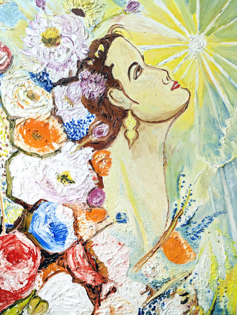 Awakening in full bloom, 2026. by Anand Swaroop Manchiraju, exhibited at Domio Gallery.
