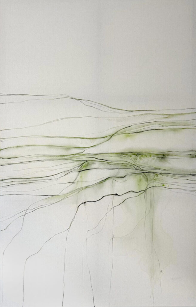 Landscape Within Us II, 2025. by Božena Boryskova, exhibited at Domio Gallery.