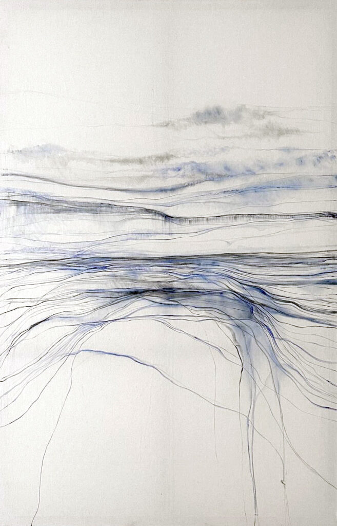Landscape Within Us I 2025. by Božena Boryskova, exhibited at Domio Gallery.
