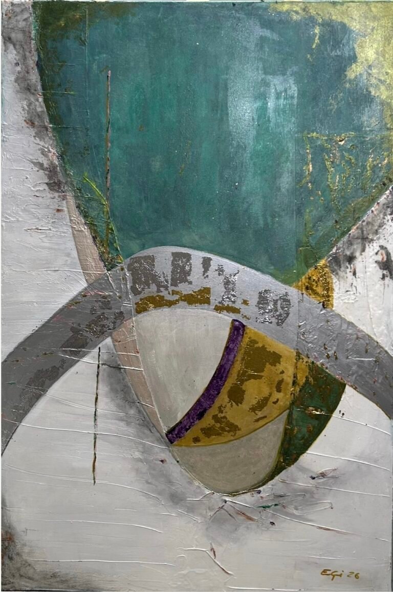 Suspensión point, 2026. by Elisabetta Galli, exhibited at Domio Gallery.