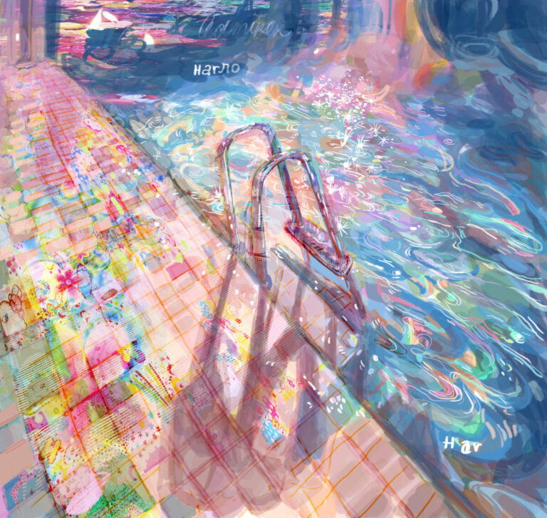 Secret Admirer, 2025. by M. Francesca Lojacono, exhibited at Domio Gallery.