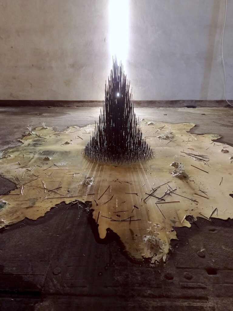 Primordial Landscape (the first evil), 2023. by Francesco Niccoli Stultus, exhibited at Domio Gallery.