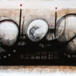 Tiempos circulares, 2026. by (KOZ) Karen Oz, exhibited at Domio Gallery.