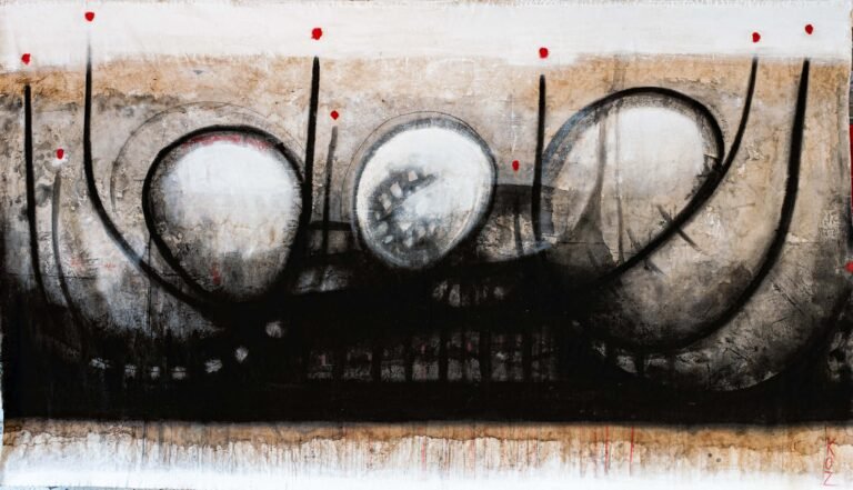 Tiempos circulares, 2026. by (KOZ) Karen Oz, exhibited at Domio Gallery.