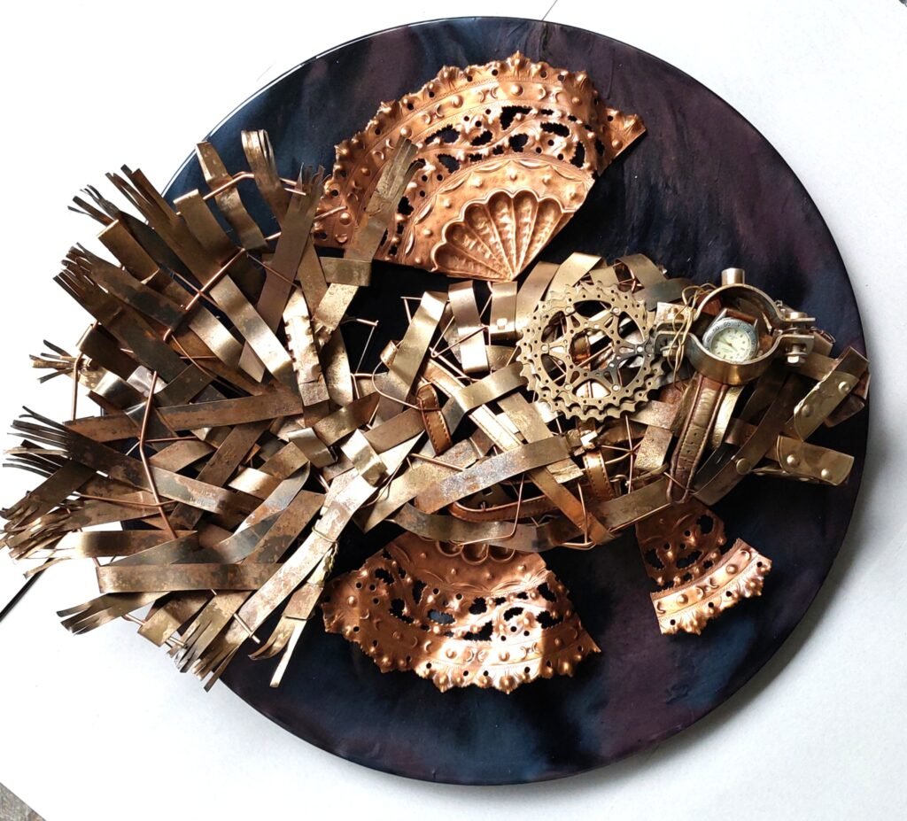 Chronicles of the Deep: Silk Road, 2026. by Irina Gerhardt, exhibited at Domio Gallery.