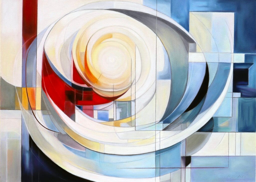 Luminous Core, 2026. by Aria Artis, exhibited at Domio Gallery.