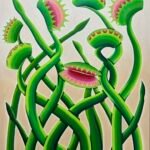 Venus Flytap, 2026. by Mariah Solikin, exhibited at Domio Gallery.