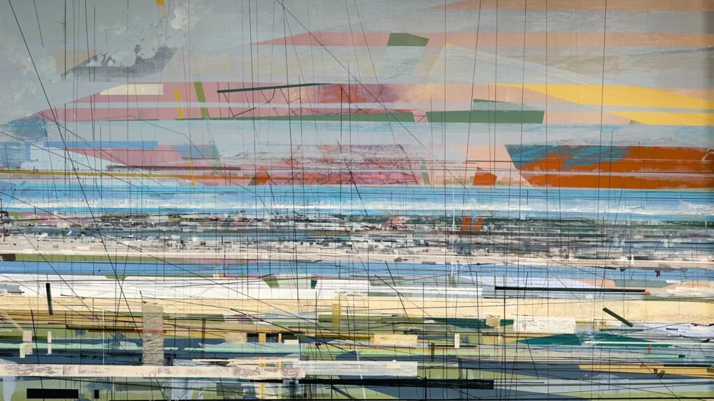 Horizon of Urban Force, 2026. by Vahagn Bagoyan, exhibited at Domio Gallery.