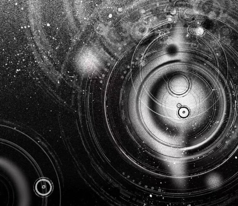 A Fragile Orbit, 2026, Digital printing, 3814 × 3300 px by Yuhan, exhibited at Domio Gallery.