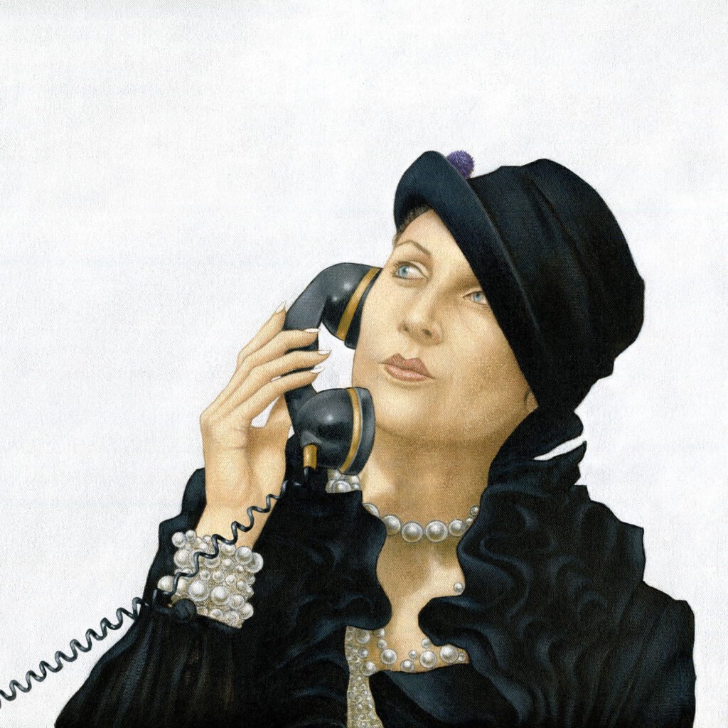 The Call, 2026. by Nicholas ESRJ King, exhibited at Domio Gallery.
