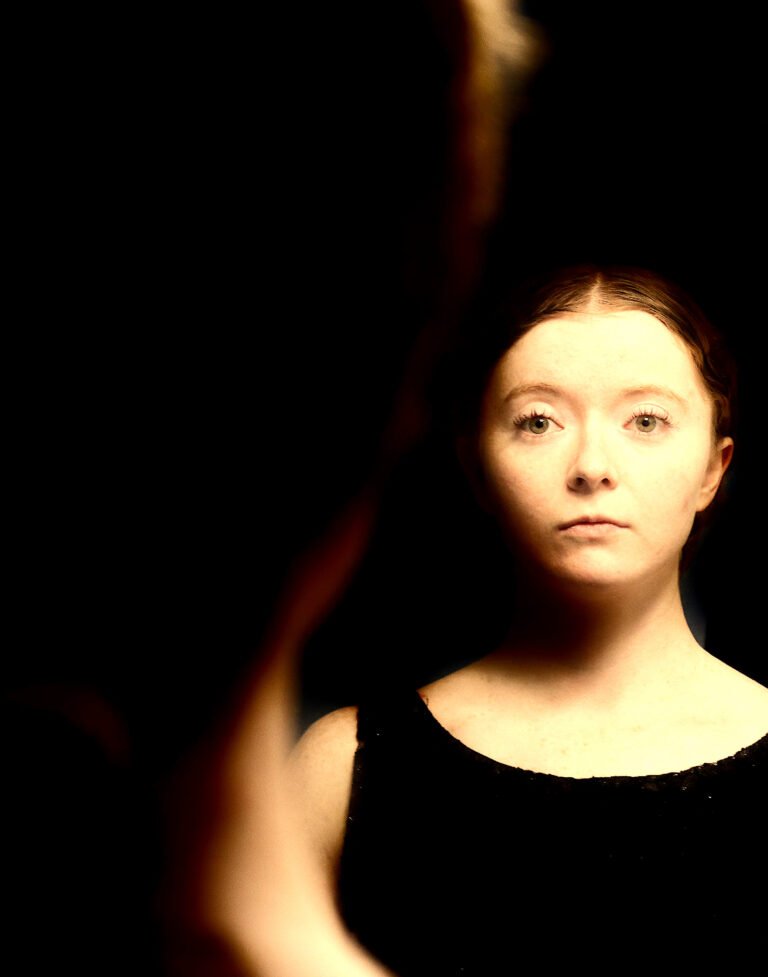 Through the Mirror, 2025, Photography, 10 x 13, $75 Canadian by Meghan Dodge, exhibited at Domio Gallery.