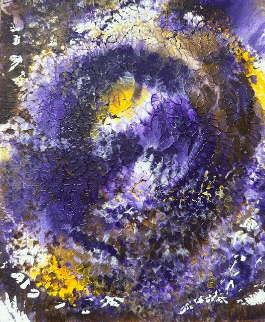 Somewhere in Space, 2026. by Iryna Morris, exhibited at Domio Gallery.
