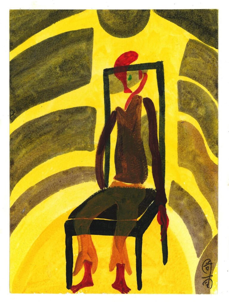 Study of Portrait, 2025. by BIG WANG, exhibited at Domio Gallery.
