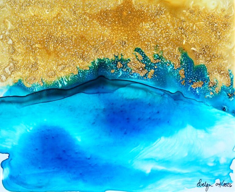Receding water, 2026. by Evelyn Laroche, exhibited at Domio Gallery.