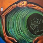 Hold Me Safe. by Senay Petros, exhibited at Domio Gallery.