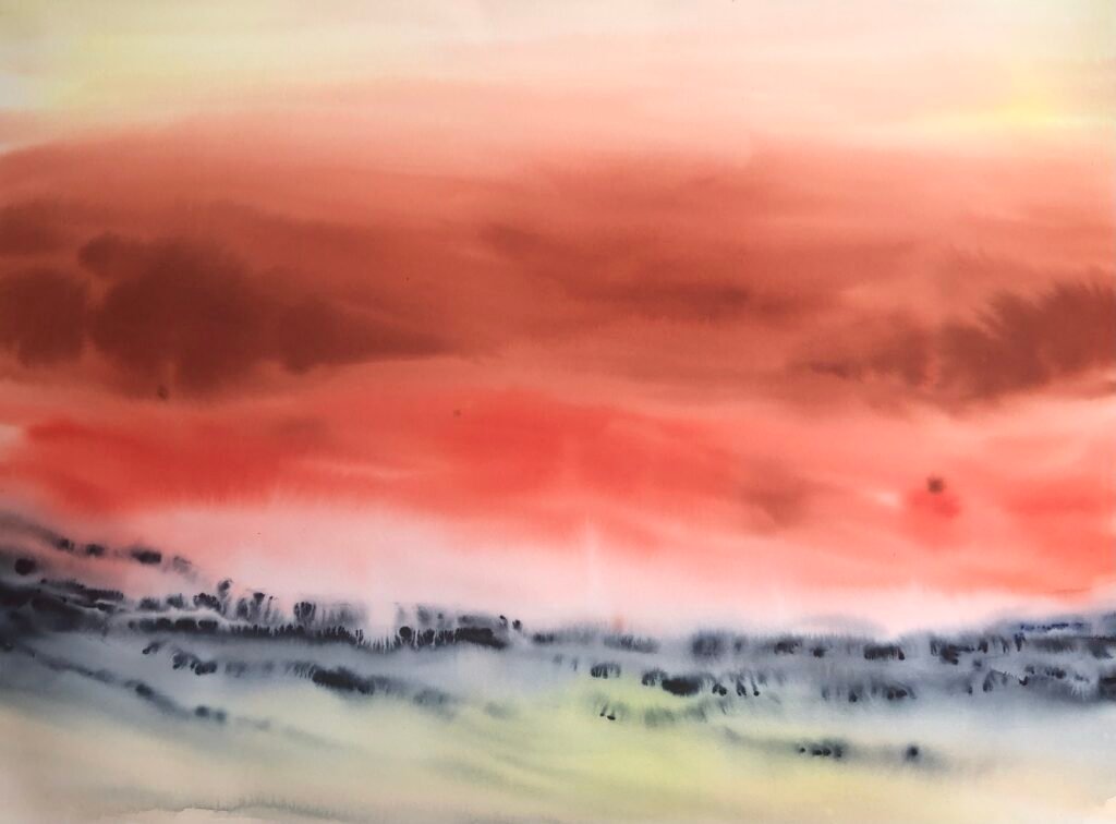 Terra Antica (ancient land). by Shirin Eghbal, exhibited at Domio Gallery.