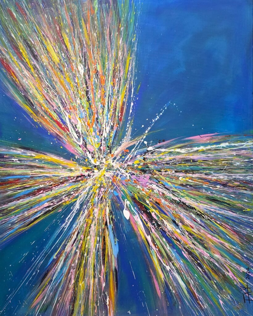 Rebirth, 2024. by Stephen Yip Yuk Fai, exhibited at Domio Gallery.