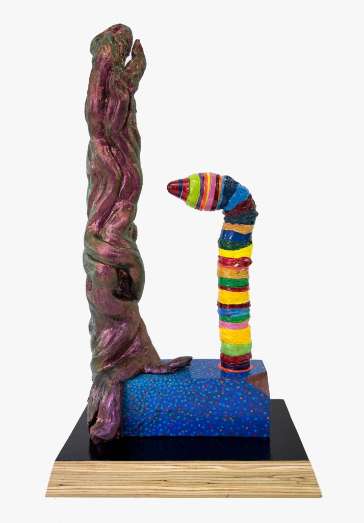Twister and The Color Bar. by Scott McIntire, exhibited at Domio Gallery.