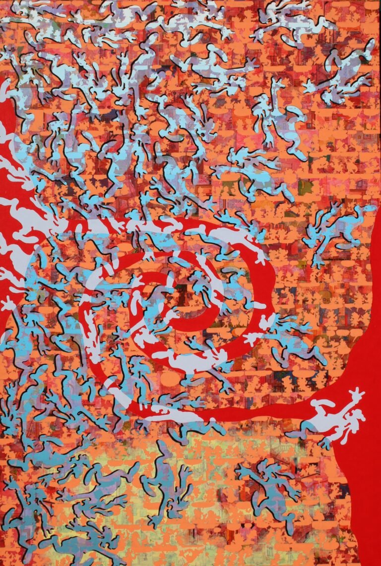 WITH A LITTLE HELP FROM MY FRIENDS, 2025. by Edoardo Stramacchia, exhibited at Domio Gallery.